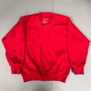 Classic Red Crewneck Sweatshirts